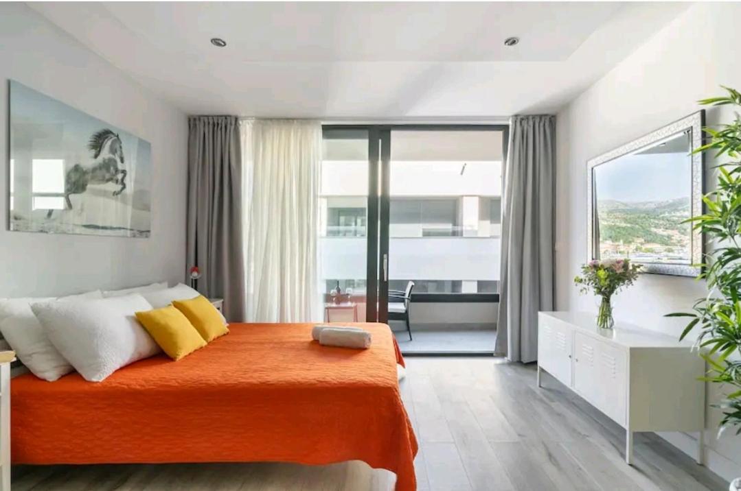 Gorgeous Dubrovnik Sea View Apartment With Free Parking Ngoại thất bức ảnh